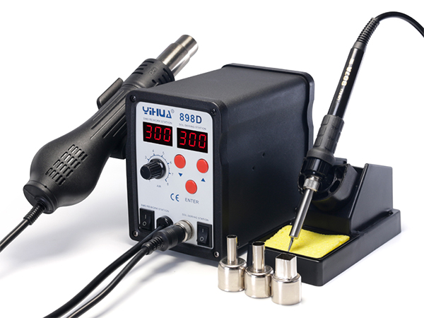 Estación de soldadura y desoldadura de aire caliente serie YIHUA-898D/898D+