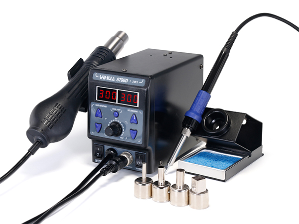 Estación de retrabajo de aire caliente de versión/8786D-I mejorada YIHUA-8786D/8786D