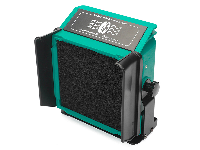Extractor de humo de soldadura y soldador