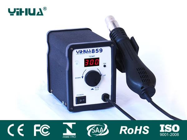 Estación de soldadura y desoldadura de aire caliente YIHUA-859, YIHUA-869