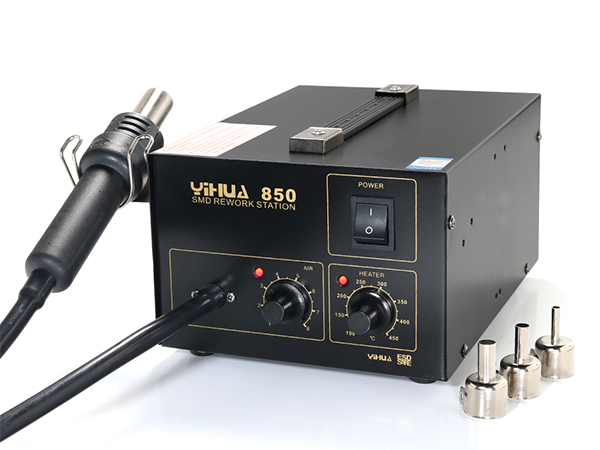 Estación de soldadura y desoldadura de aire caliente YIHUA-850, YIHUA-850AD