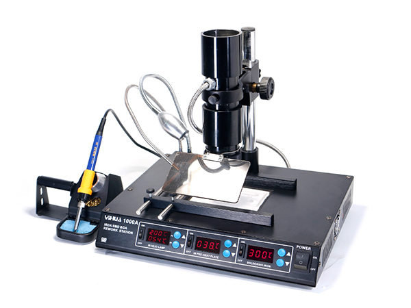Estación de soldadura y desoldadura BGA infrarroja YIHUA-1000A, YIHUA-1000B